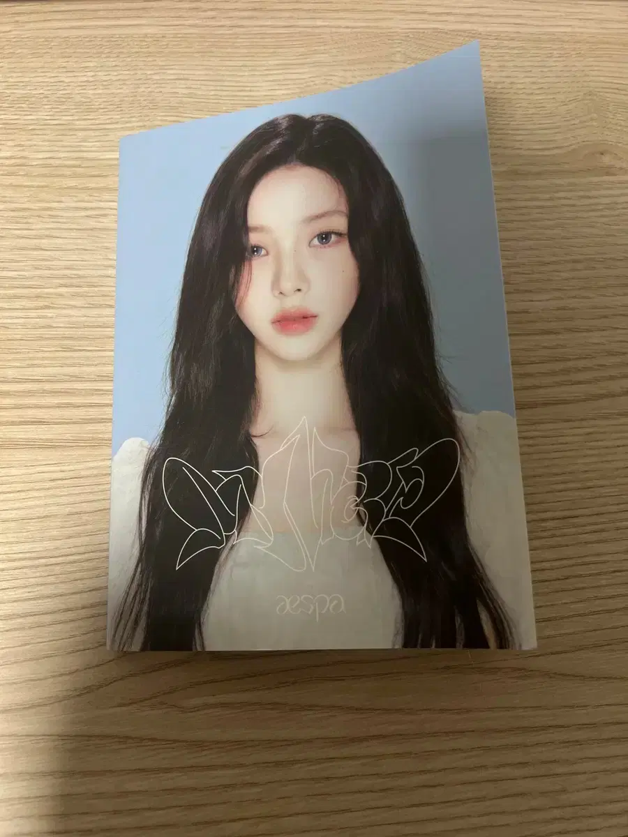 Aespa Karina official goods photobook postcard book My World